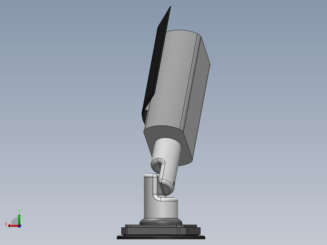 安全摄像头后视图