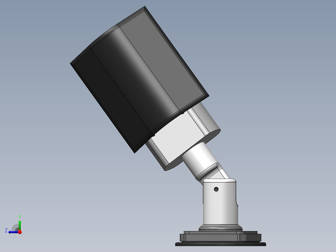 安全摄像头右视图