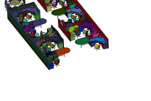 大面积办公室装修设计缩略图