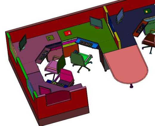 大面积办公室装修设计缩略图