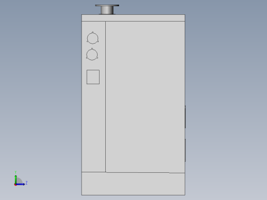 控制箱左视缩略图