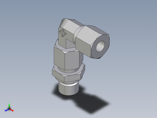 卡套式工业通用硬管接头EO_Assembled_adjustable_standpipe_elbow_EVW08LR71