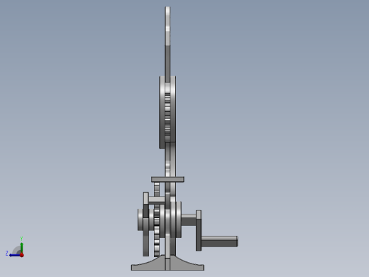 激光下料拼图自动鸟Parasolid, SOLIDWORKS 2015, STEP _ IGES右视缩略图