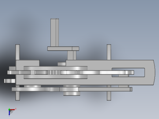激光下料拼图自动鸟Parasolid, SOLIDWORKS 2015, STEP _ IGES俯视缩略图