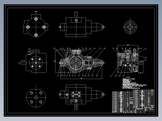 1G069--叶片泵（限压变量）设计