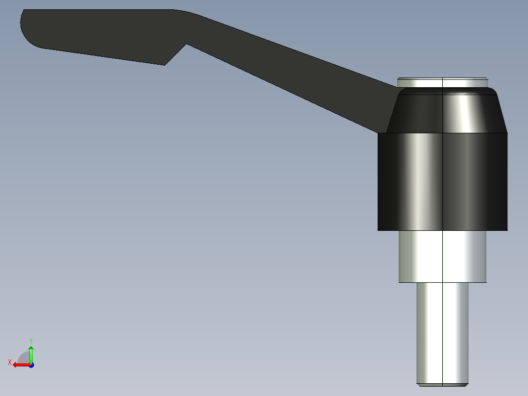 型材-KJN M8X16 CLAMPING LEVER KJN516543后视图