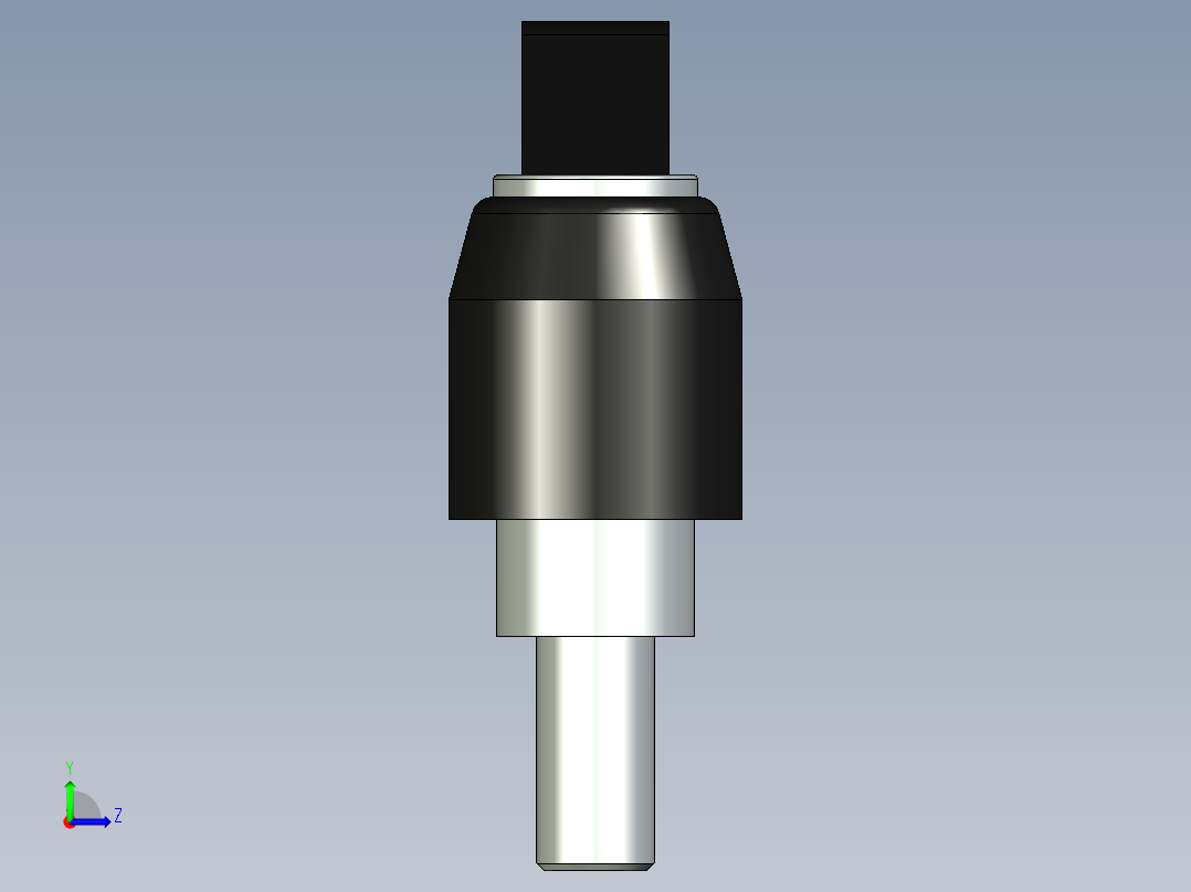 型材-KJN M8X16 CLAMPING LEVER KJN516543左视图