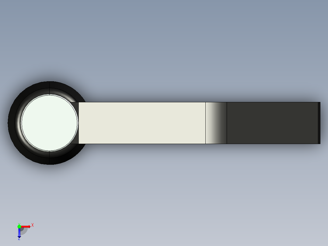 型材-KJN M8X16 CLAMPING LEVER KJN516543俯视图