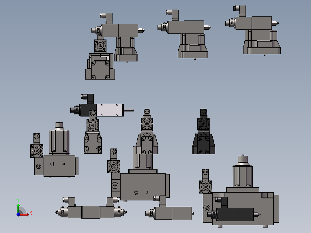 液压比例阀 14款前视图