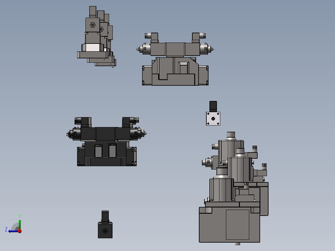 液压比例阀 14款右视图