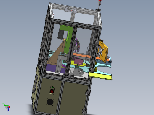 压装钢球工位3D模型