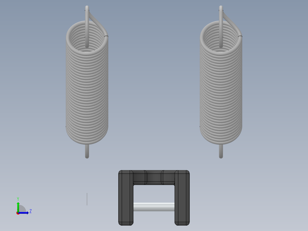 石弩弹射器、弹射器(30)左视图