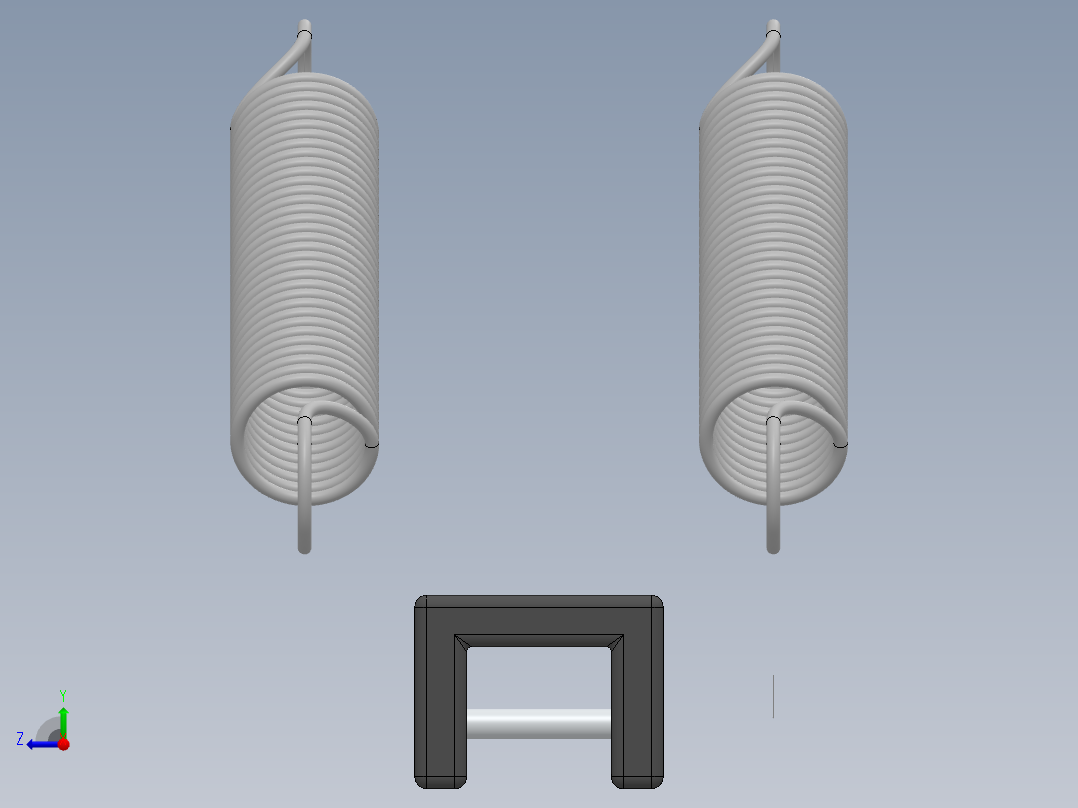 石弩弹射器、弹射器(30)右视图