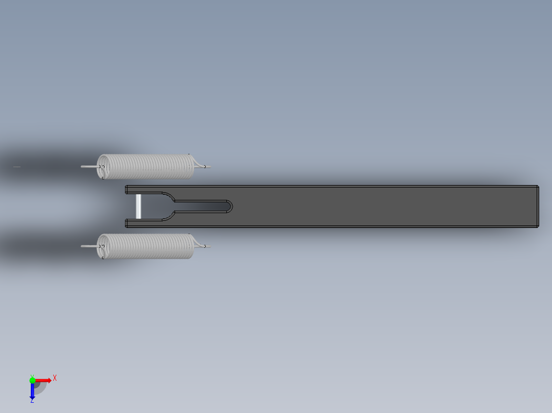 石弩弹射器、弹射器(30)俯视图