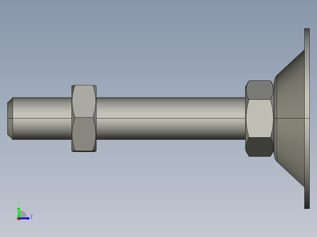 43金属脚杯M12.STEP左视图