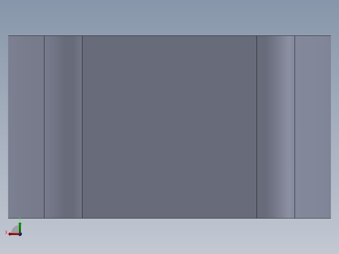 液压齿轮泵箱后视图