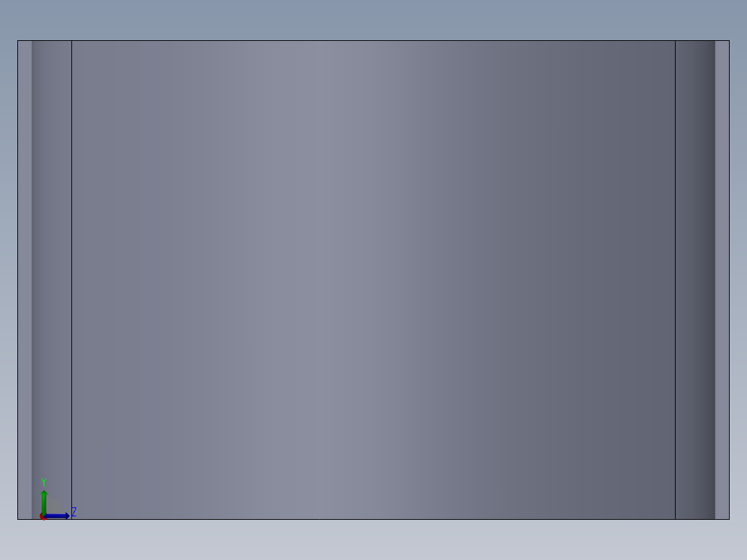 液压齿轮泵箱左视图