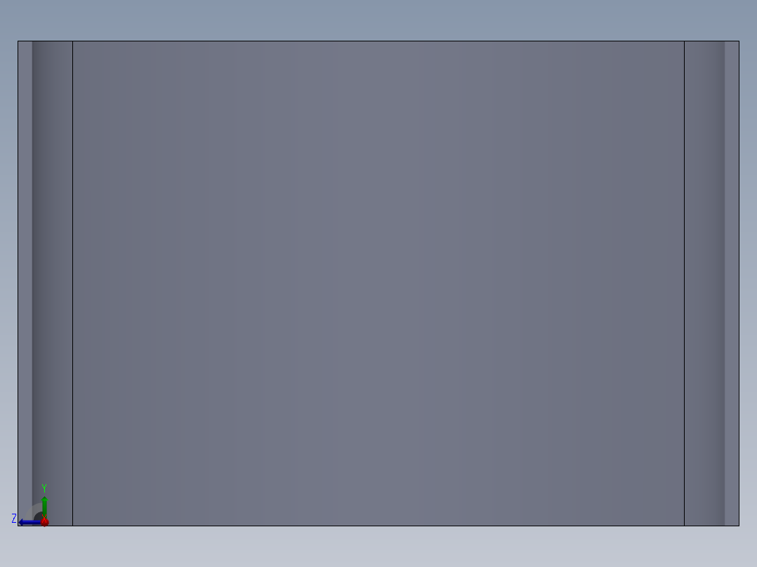 液压齿轮泵箱右视图
