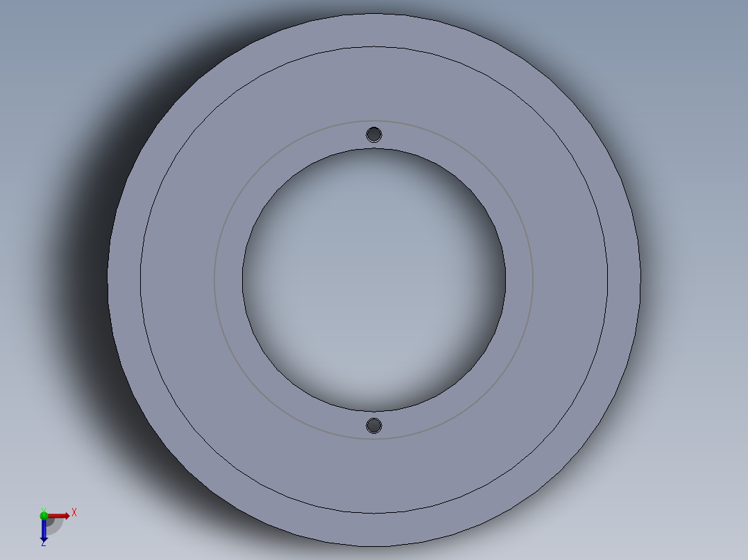 液压柱塞泵中级俯视图