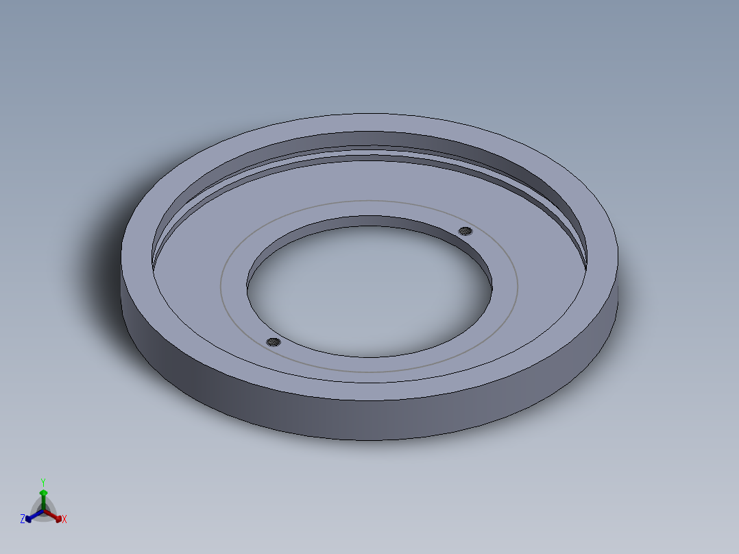 液压柱塞泵中级正等轴测图