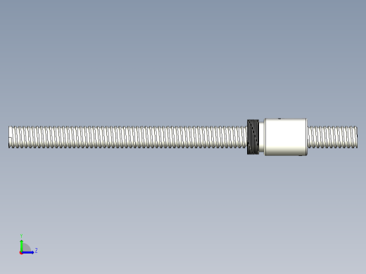 BSH滚珠丝杆左视缩略图