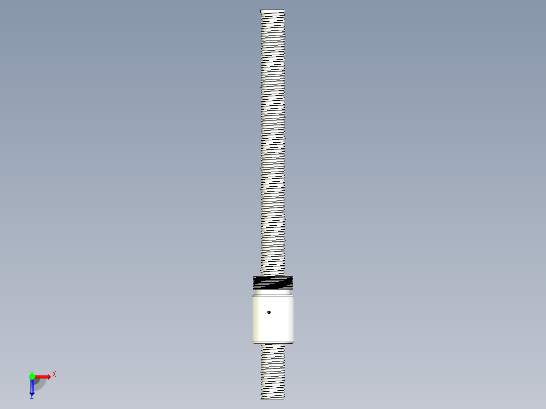 BSH滚珠丝杆俯视图