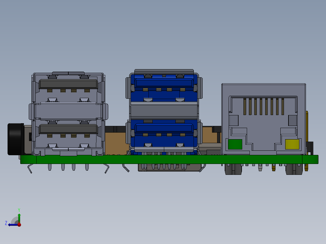 树莓派(11)右视图