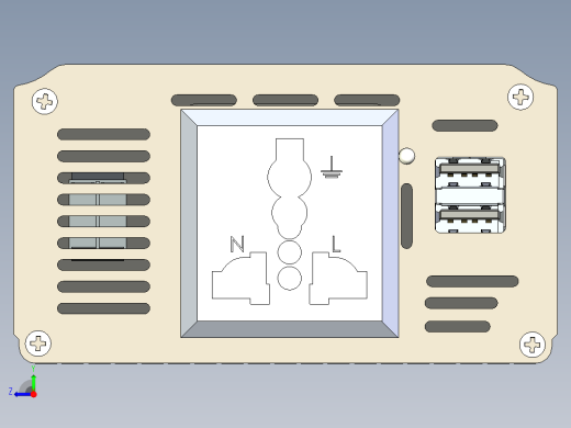 500w逆变电源右视缩略图