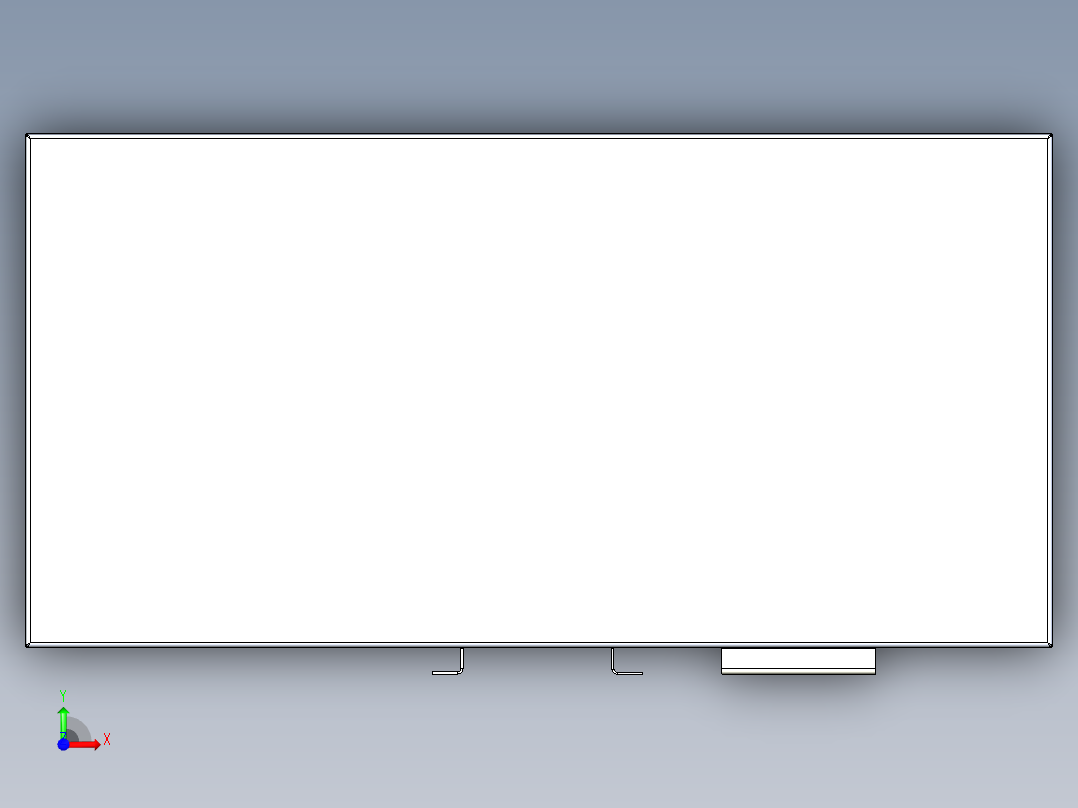 B3004627-薄钢板衣柜前视图