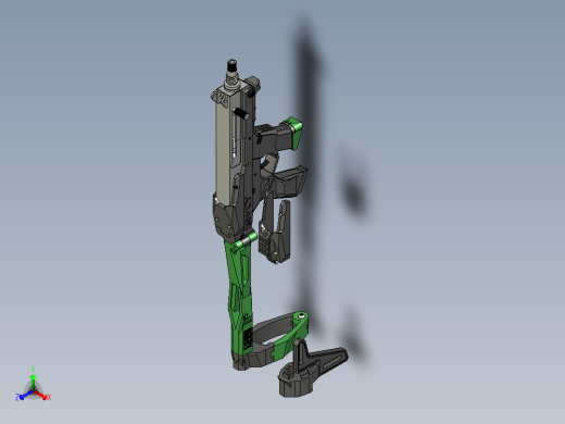 手枪左轮冲锋枪老式狙击步枪设计3D图纸DB9 Slim STP STL