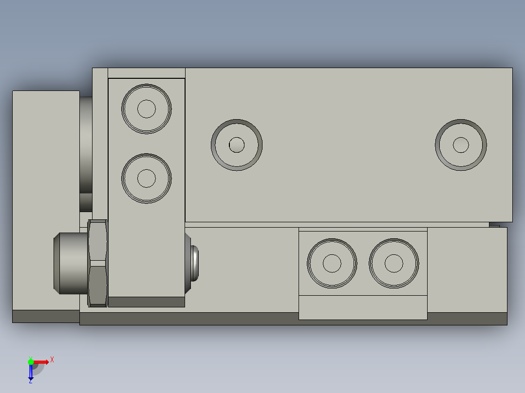 HLS20X20SAS俯视图