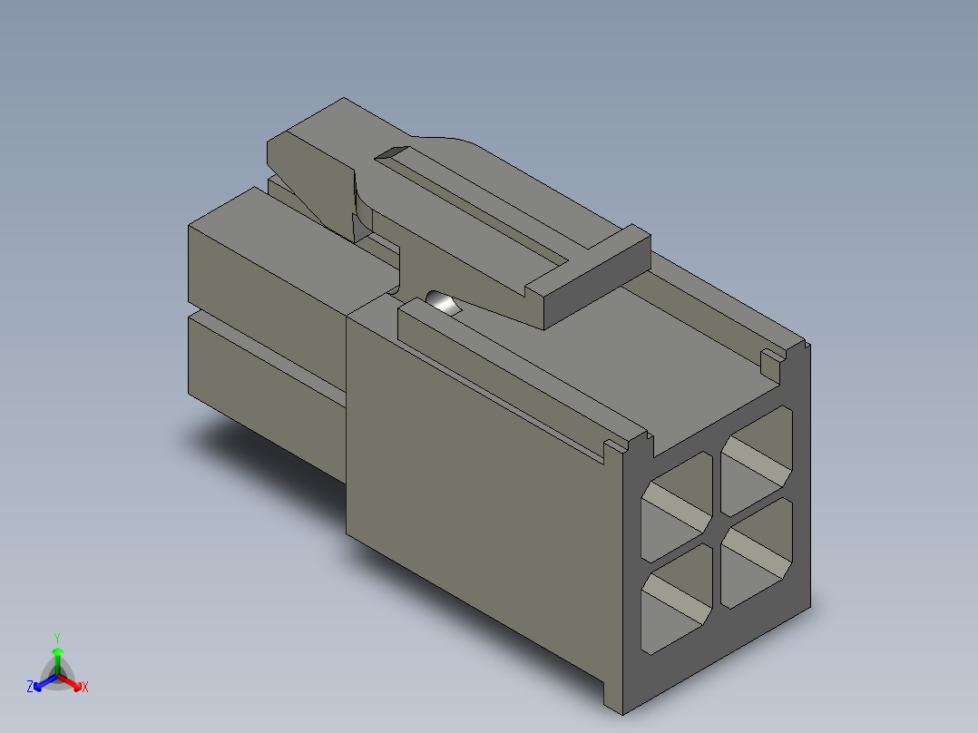 _MotorConnector_1Q正等轴测图