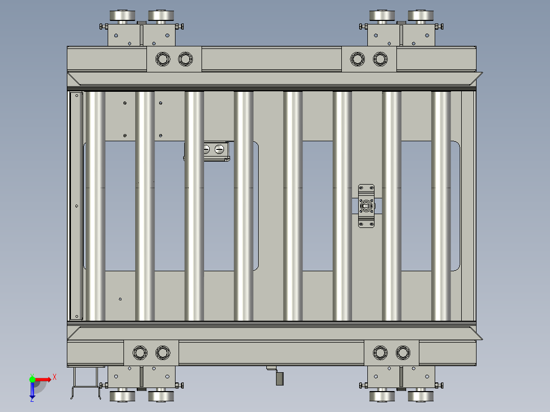 轿厢组件俯视图