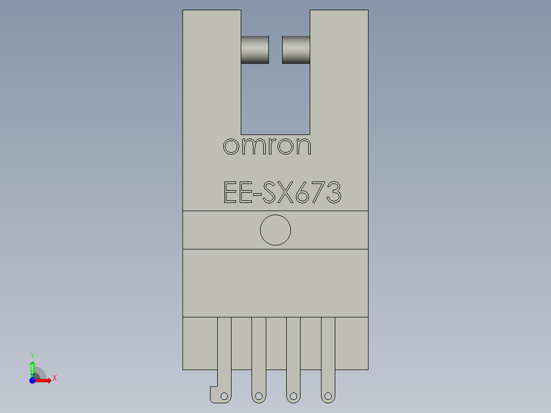 光电开关EE-SE673前视图