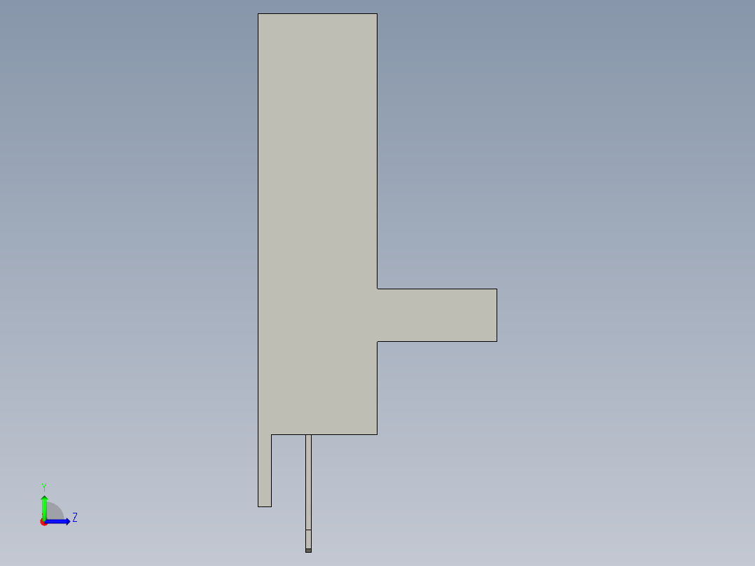 光电开关EE-SE673左视图