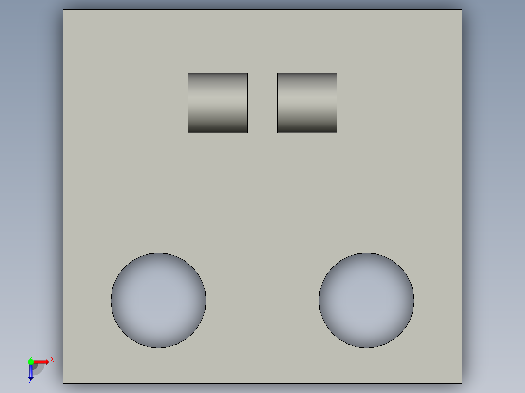 光电开关EE-SE673俯视图