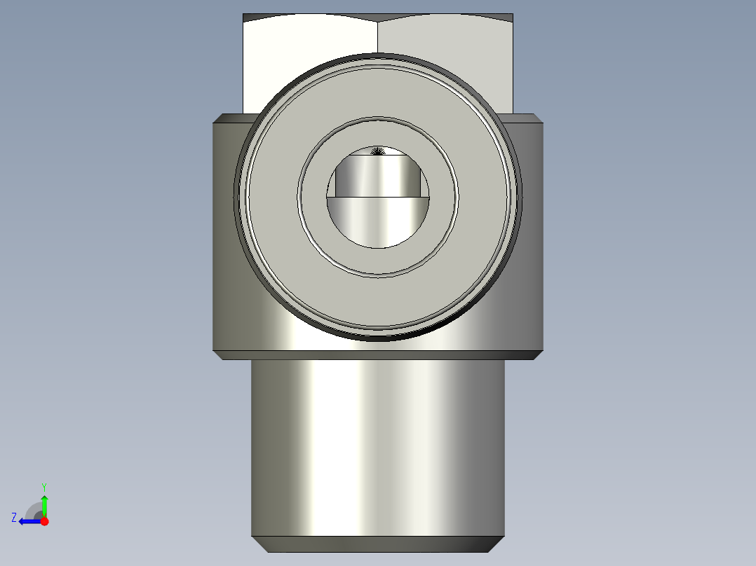 PH802-弯头-亚德客右视图