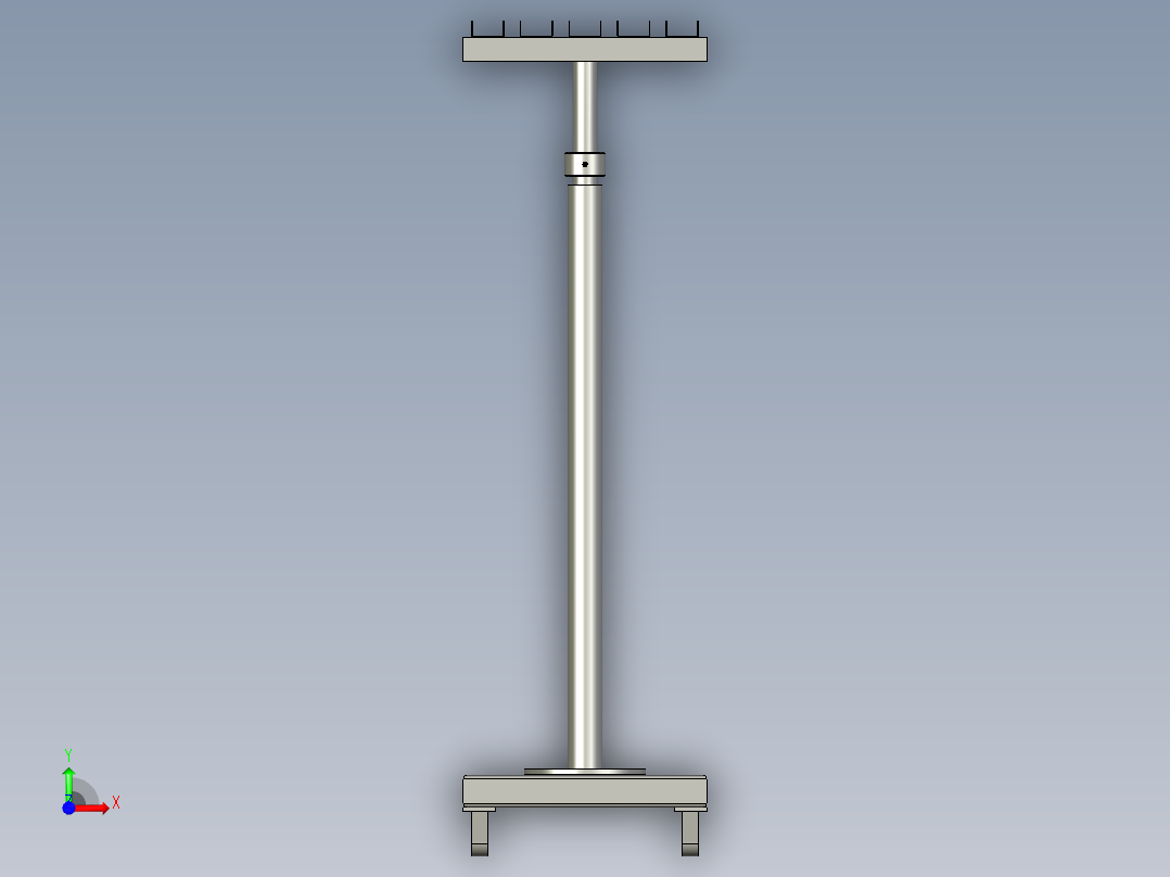 挂架组装111前视图