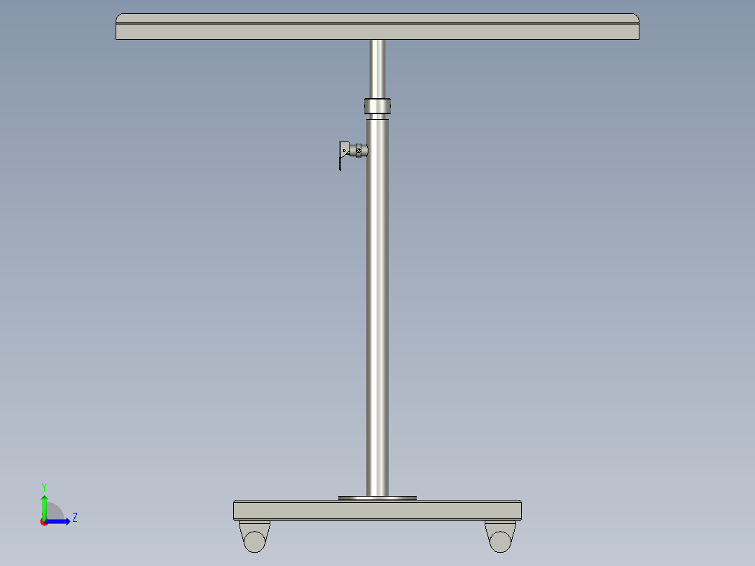 挂架组装111左视图