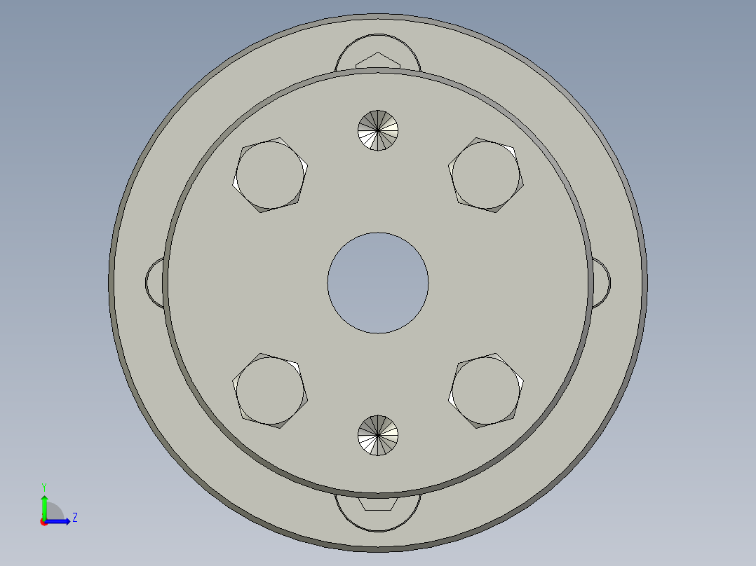 LK15系列单节胀套膜片联轴器LK15-80L-XX-XX左视图