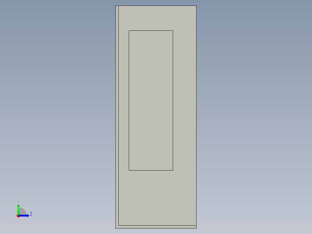 开关电源明纬LRS-50-24输出电压DC24V输出功率50W额定电流22A左视图