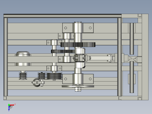 全自动棒材螺纹钢切断机俯视缩略图