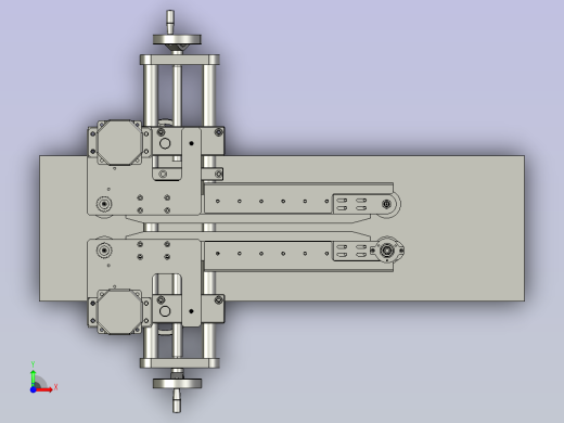 食品包装袋封口装置前视缩略图