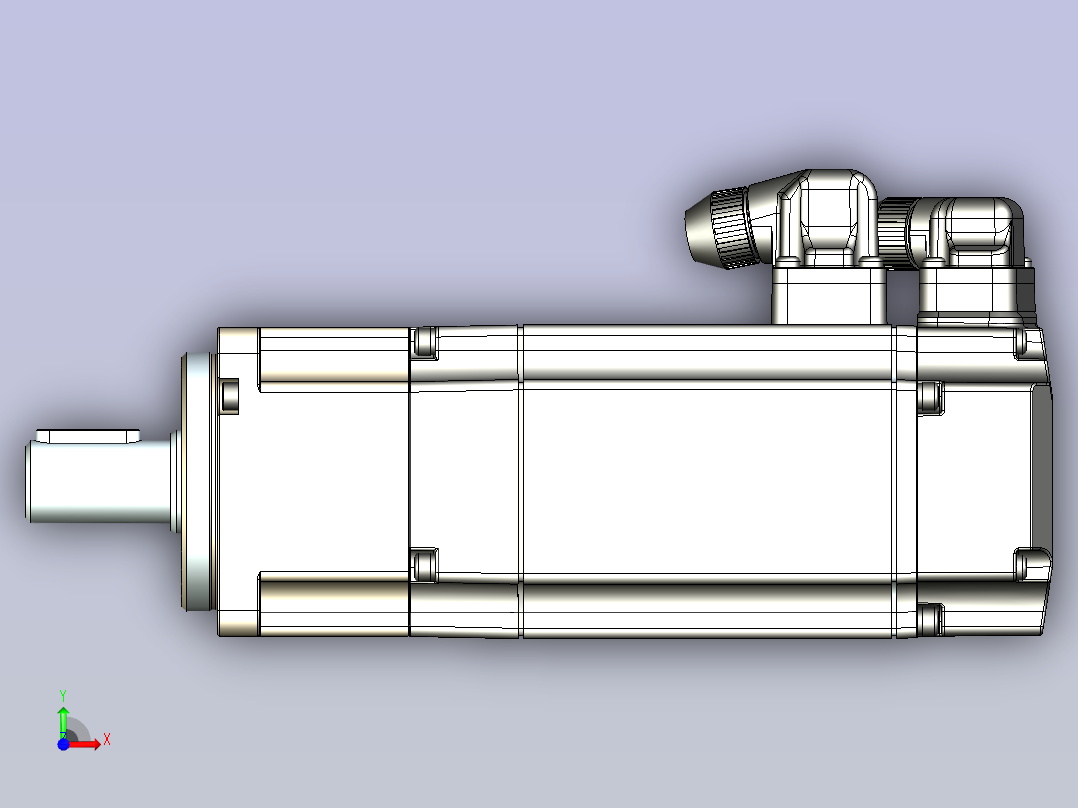 JSCC精研伺服减速电机 60mht3前视图