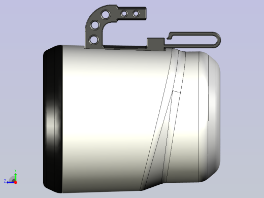 无支撑的杯架右视缩略图