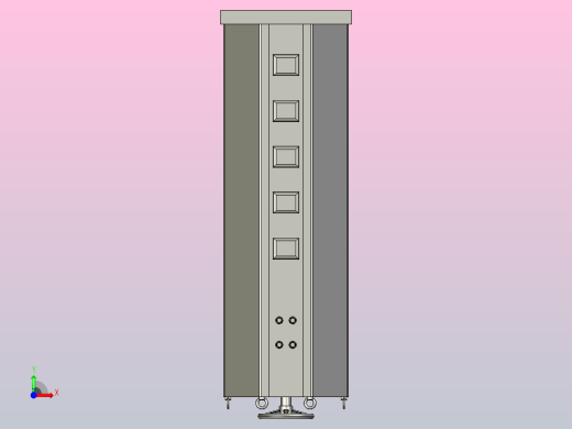 TDGC2J-60接触调压器三维模型202011前视缩略图