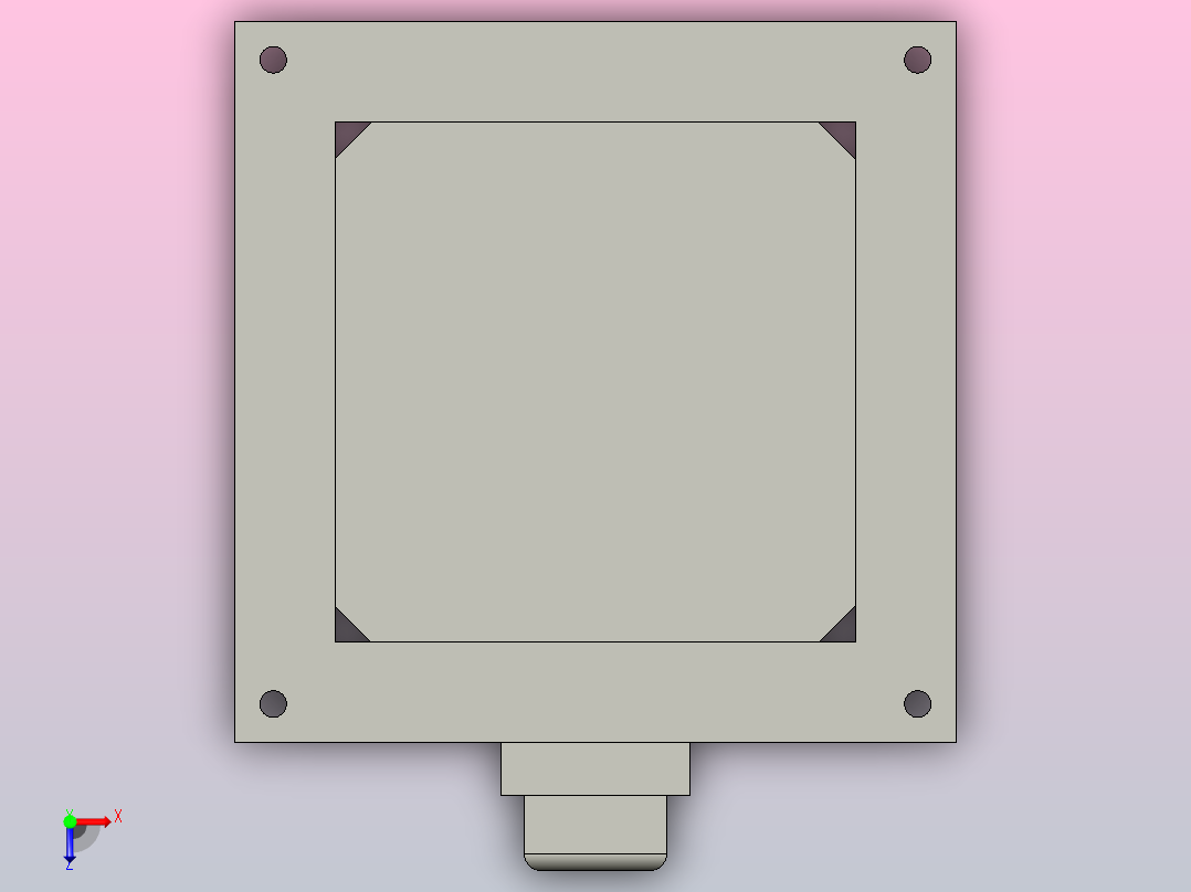 TDGC2J-60接触调压器三维模型202011俯视图
