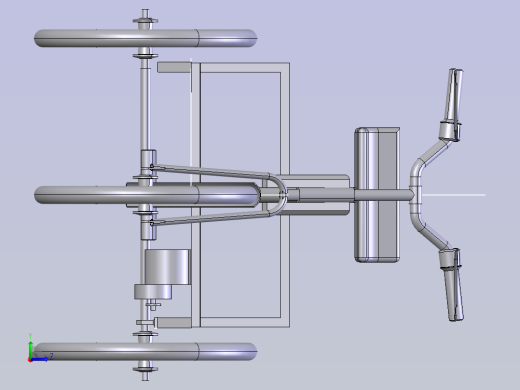 三轮车 stp左视缩略图