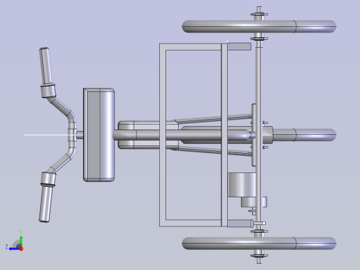 三轮车 stp右视缩略图