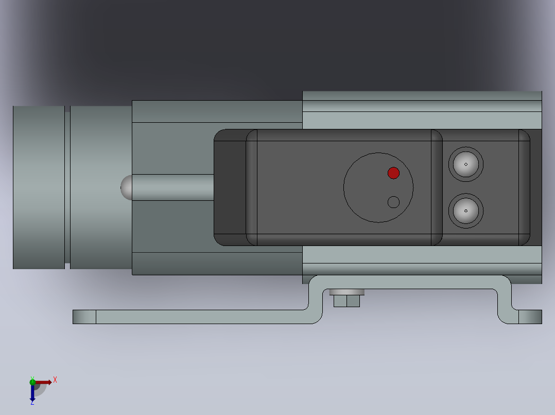 SY5120-L-C4-8 L型插座式电磁阀[SY5120-6-L-01-C6-F2]俯视图